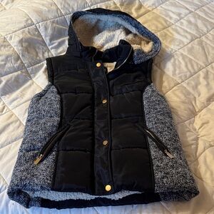 Ci Sono Black Jacket with Cream Label and Gold Accents